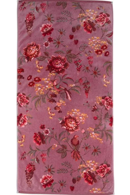 Große Handtuch Secret Garden Mauve 70x140cm