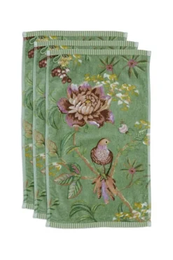 Gästehandtuch Set/3 Secret Garden Grün 30X50cm