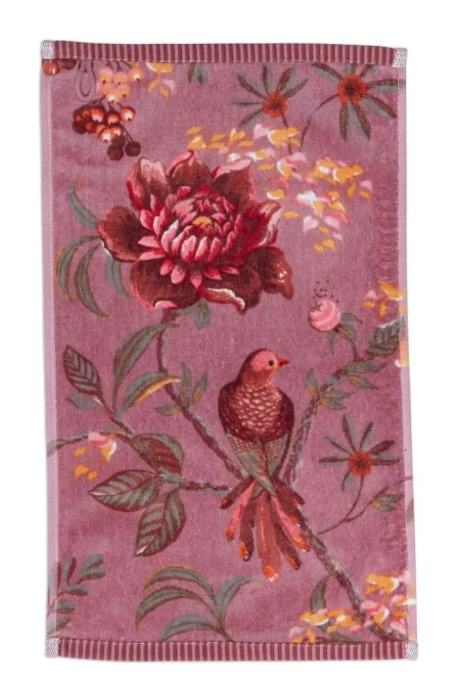 Gästehandtuch Set/3 Secret Garden Mauve 30x50cm