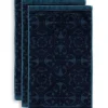 Gästehandtuch Set/3 Tile de Pip Dunkelblau 30x50 cm