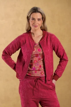 Jacke Casa dei Fiori Himbeere