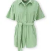 Jumpsuit Petite Sumo Stripe Grün
