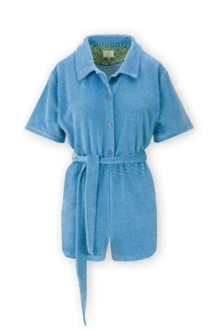 Jumpsuit Petite Sumo Stripe Blau