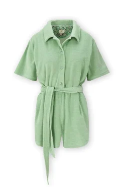 Jumpsuit Petite Sumo Stripe Grün