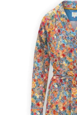 Kimono Tutti i Fiori Hellblau