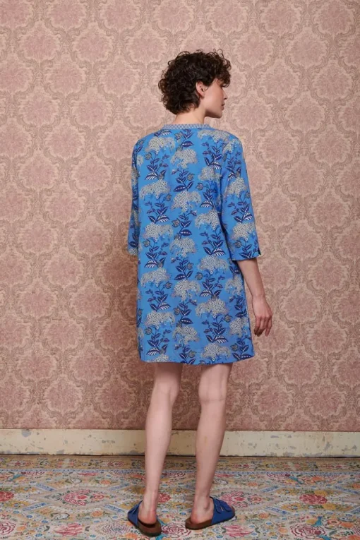 Kleid Flora Firenze Kobaltblau