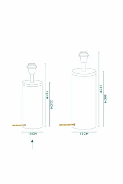 Lampenfuß by Pip Dunkelrot Klein