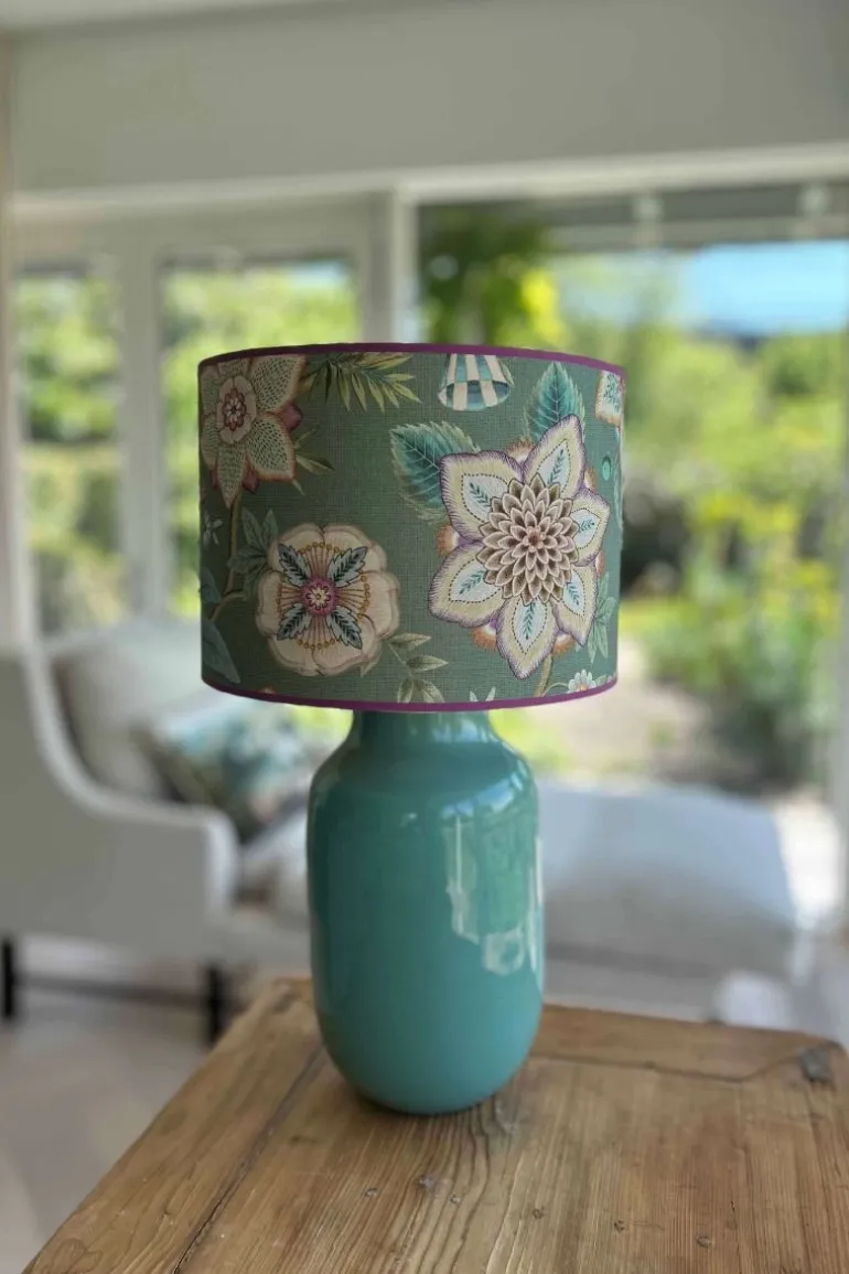 Lampenschirm Viva las Flores by Pip Grün