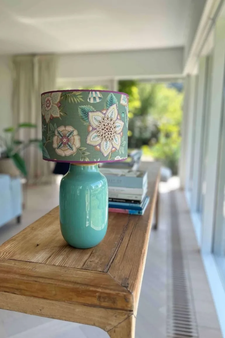 Lampenschirm Viva las Flores by Pip Grün