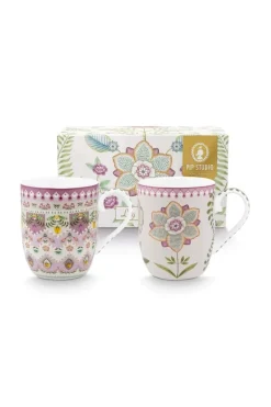 Lily & Lotus Set/2 Tassen Klein Lila 145ml