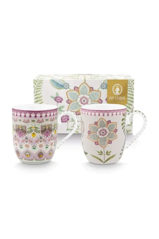 Lily & Lotus Set/2 Tassen Klein Lila 145ml