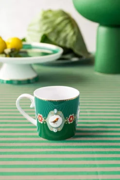 Love Birds Tasse Klein Grün