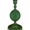 Metall Kerzenständer Sphäre Klein Grün 24cm