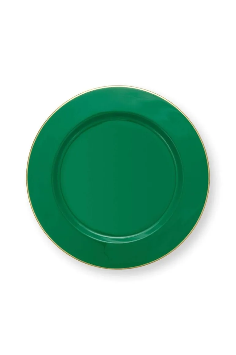 Metall Schale Dunkelgrün 32cm