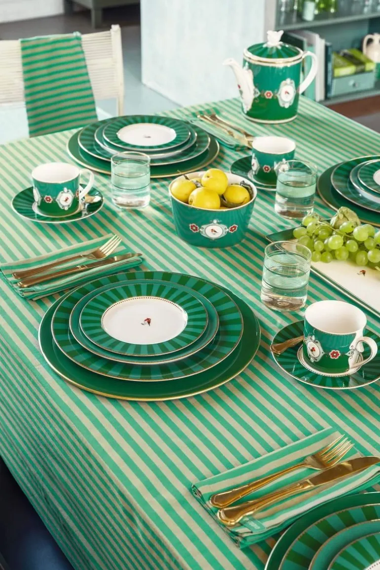 Metall Schale Dunkelgrün 32cm