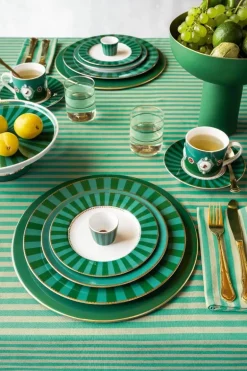 Metall Schale Dunkelgrün 32cm