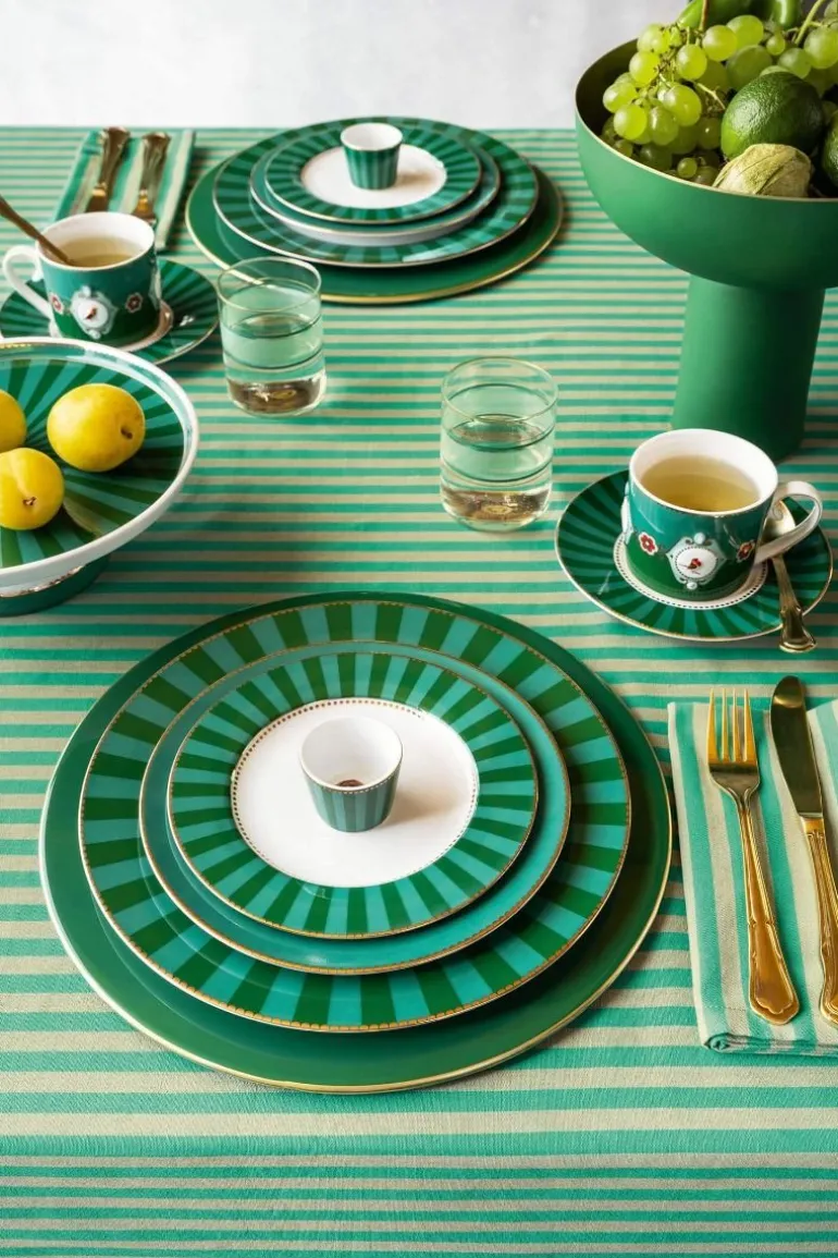 Metall Schale Dunkelgrün 32cm