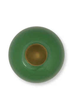 Metall Vase Grün 23cm