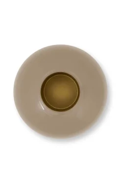Metall Vase Khaki 32cm