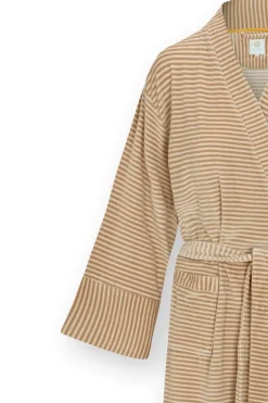 Naomi Kimono Velvet Little Sumo Stripe Sand