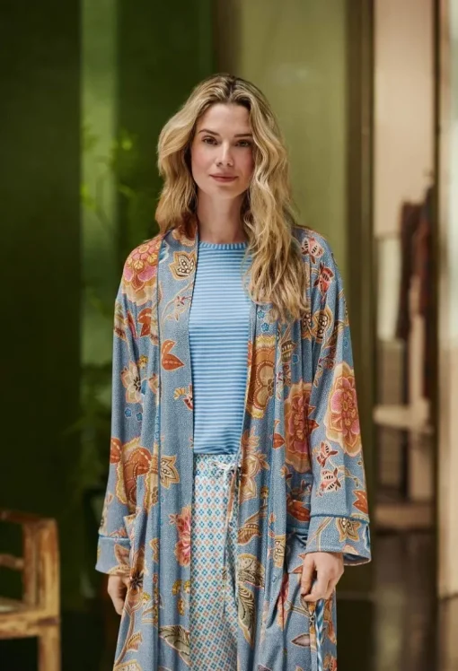 Nisha Kimono Matata Blau