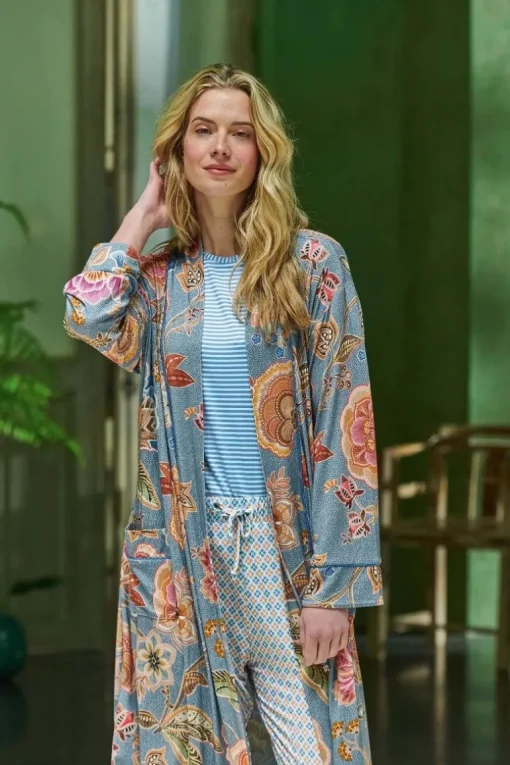Nisha Kimono Matata Blau
