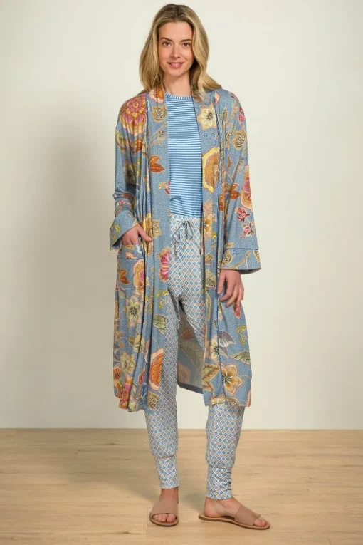 Nisha Kimono Matata Blau