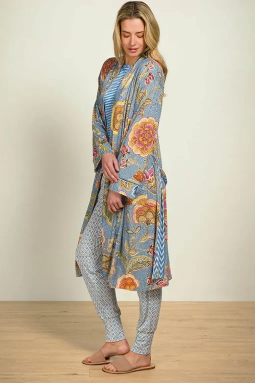 Nisha Kimono Matata Blau