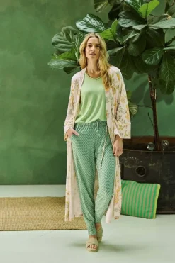 Noa Kimono Buenas Noches Weiss