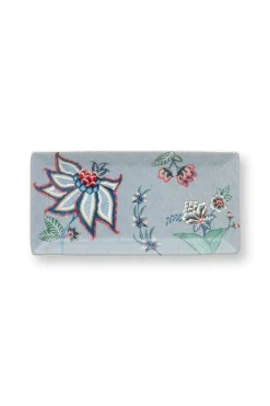 Oriental Flower Festival Sushi Set Blau