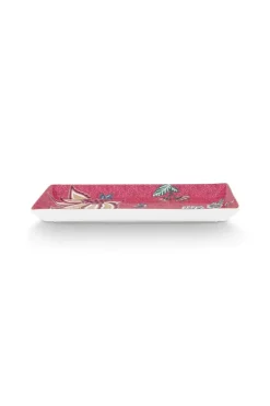 Oriental Flower Festival Sushi Set Dunkelrosa