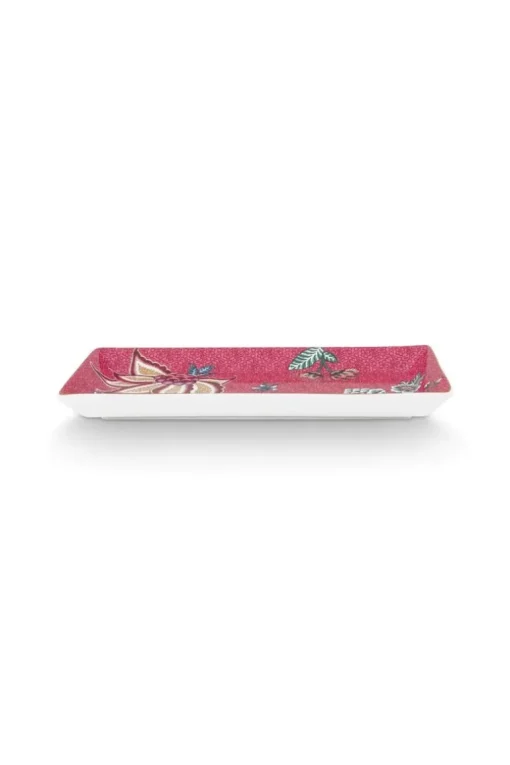 Oriental Flower Festival Sushi Set Dunkelrosa