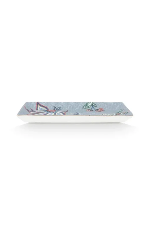 Oriental Flower Festival Sushi Set Blau