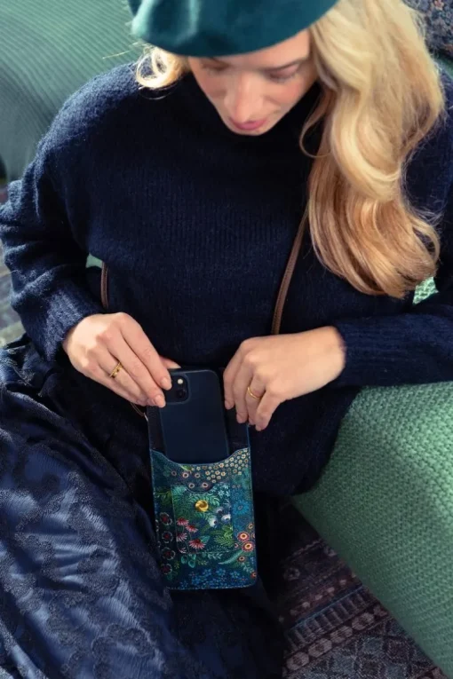 Peggy Telefontasche Querida Dunkel Blau