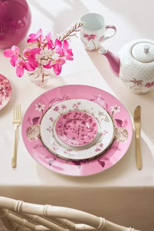 Petit Four Jolie Blumen Rosa 12cm