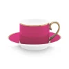 Pip Chique Espresso Tasse & Untertasse Rosa