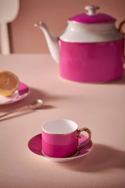 Pip Chique Espresso Tasse & Untertasse Rosa