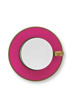Pip Chique Espresso Tasse & Untertasse Rosa