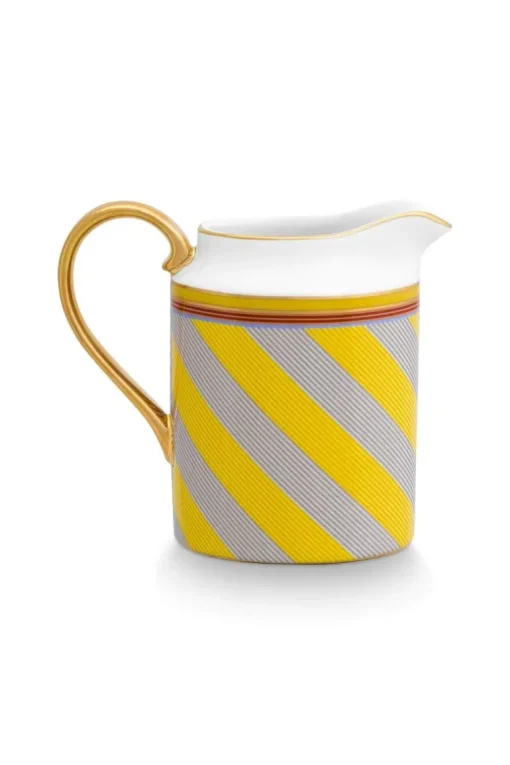Pip Chique Stripes Kanne Klein Gelb