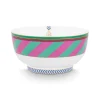 Pip Chique Stripes Schale Rosa/Grün 15.5cm