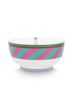 Pip Chique Stripes Schale Rosa/Grün 15.5cm