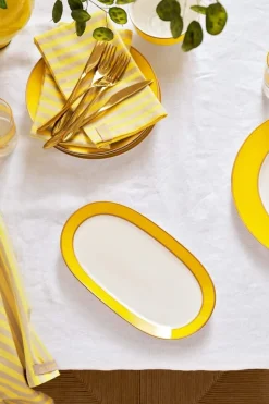 Pip Chique Tortenteller Oval Gelb