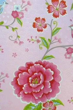 Pip Studio Birds in Paradise Vliestapete Rosa