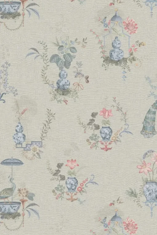 Pip Studio Chinese Porcelain Vinyltapete Sand