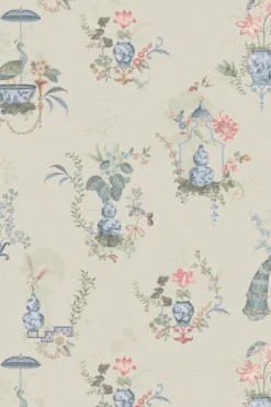 Pip Studio Chinese Porcelain Vinyltapete Sand