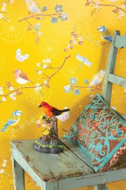 Pip Studio Early Bird Vliestapete Gelb