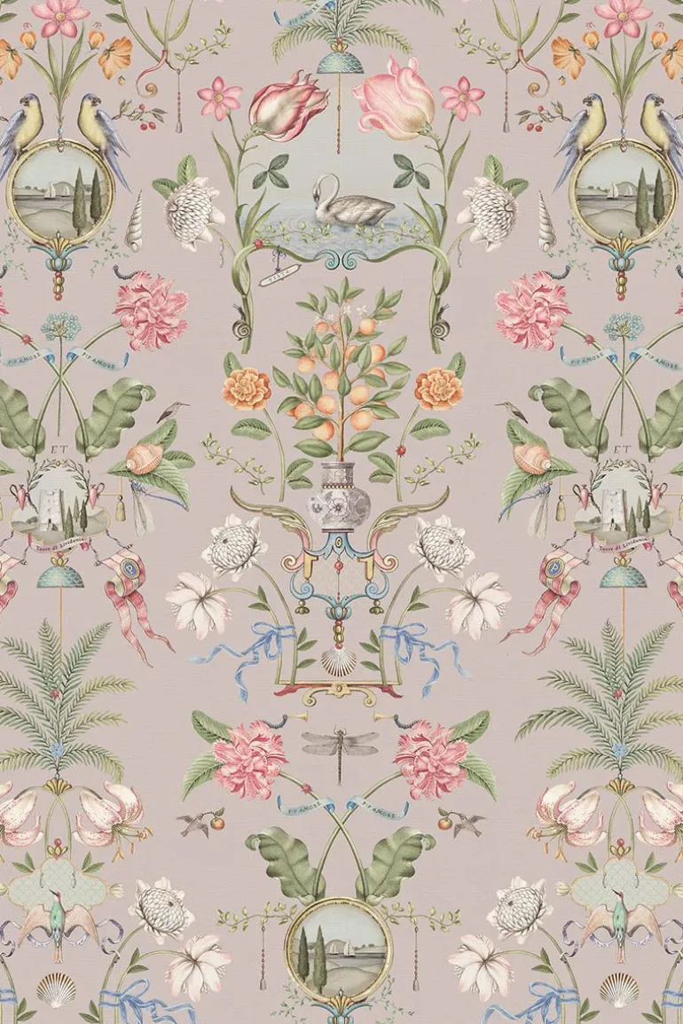 Pip Studio Festa di Lividonia Infinito Wallpower Hellmauve