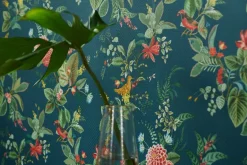 Pip Studio Floris Vliestapete Dunkel Blau