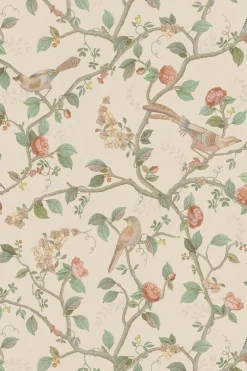 Pip Studio Good Nightingale Vliestapete Gebrochen Weiss