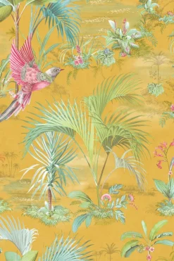 Pip Studio Palm Scene Vliestapete Gelb